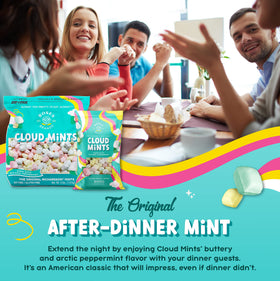 Roses Brands Cloud Mints are kosher, non-GMO, gluten-free and produced in the USA.