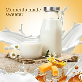 Sugary crust on Roshen Korivka milk fudge adds texture.