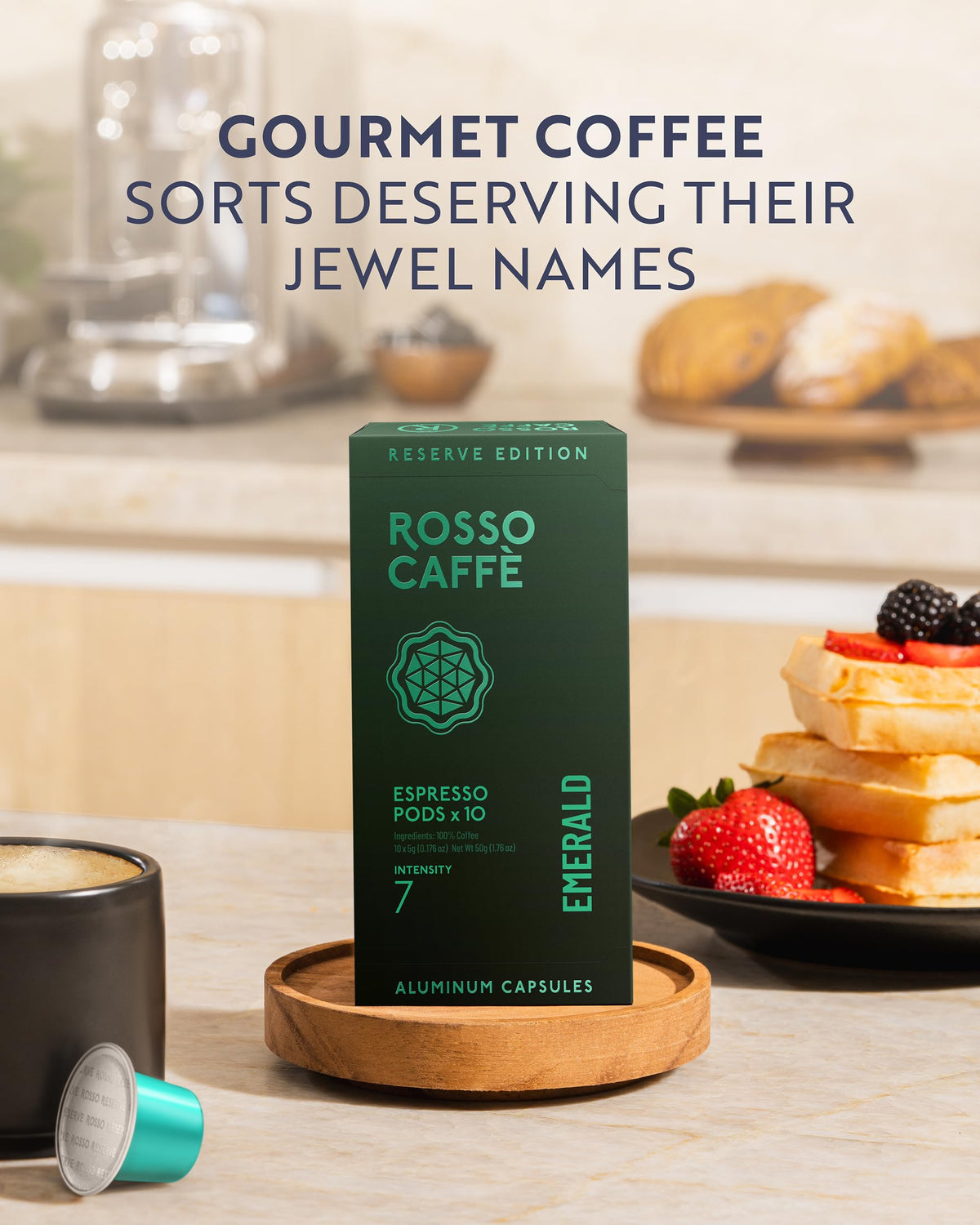 ROSSO CAFFÈ expert support via Amazon history for any compatibility questions or issues.