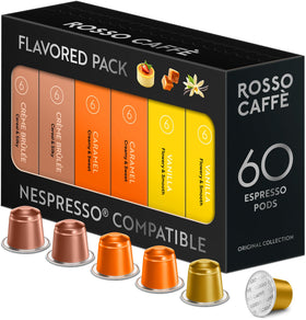 ROSSO CAFFÈ Vanilla pods showcase smooth aroma for a dessert-inspired espresso
