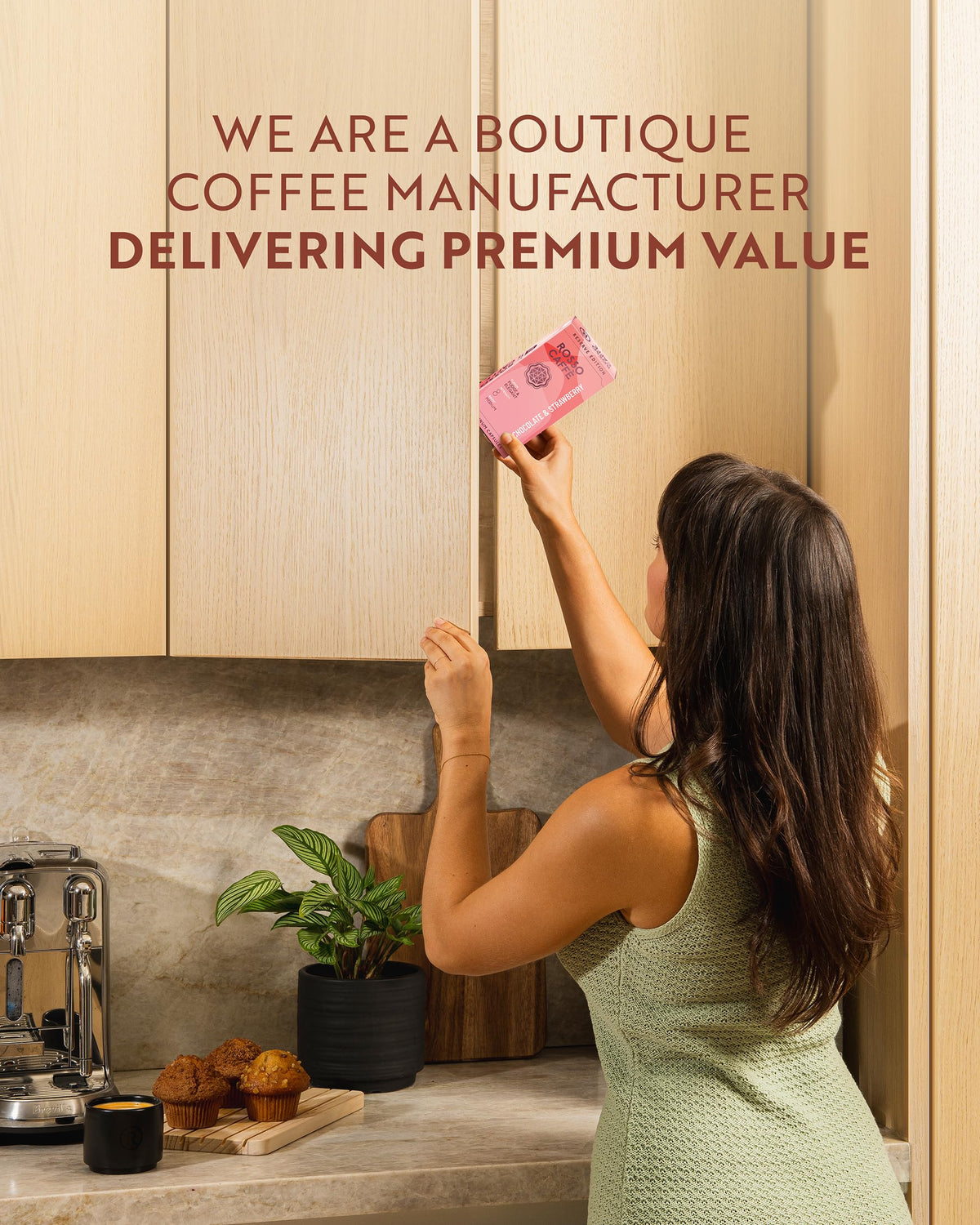 Rosso Caffè espresso pods compatible with Nespresso Original machines.