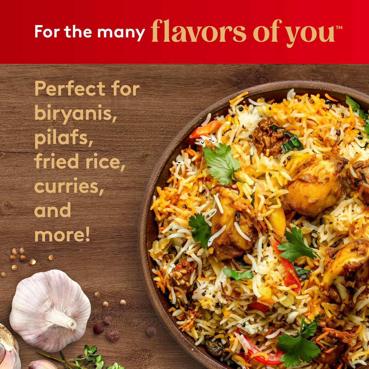 Royal Basmati rice in a rice cooker for consistent results.