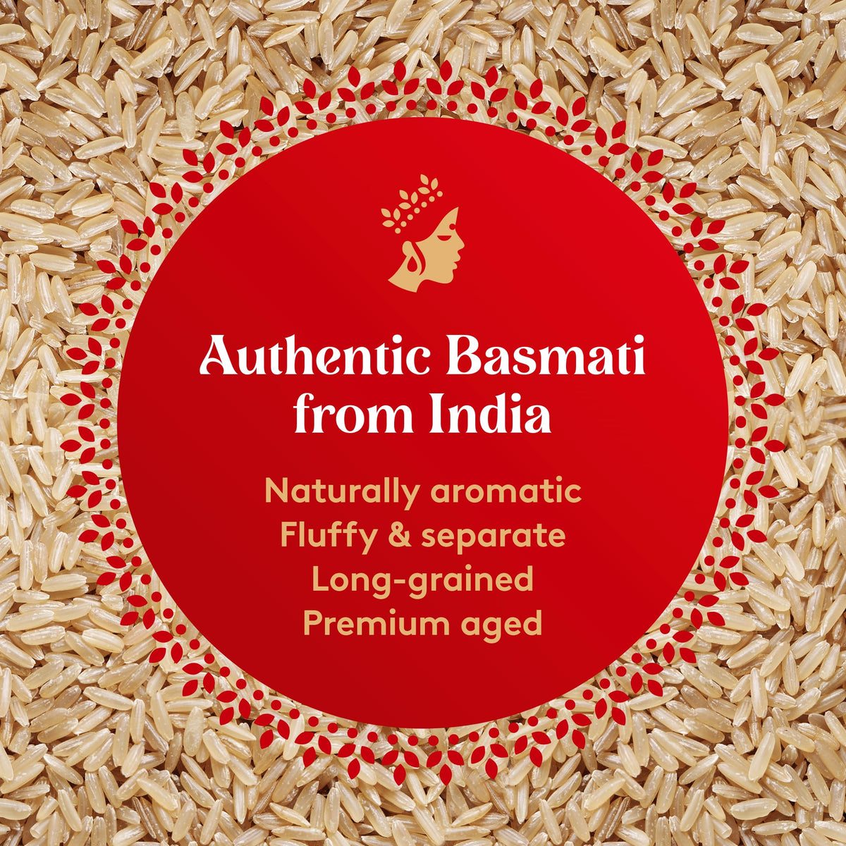Royal brown basmati rice cooking on stove top, producing perfect fluffy grains.