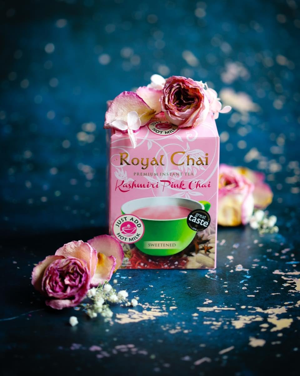 Royal Chai box of 10 sachets ensures UK-made quality and convenience