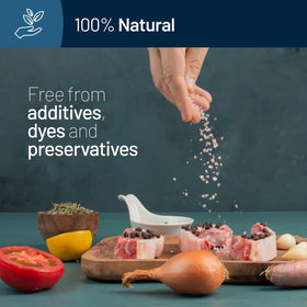 Royal Chef House Himalayan Pink Salt minerals 84 close-up highlighting natural minerals.