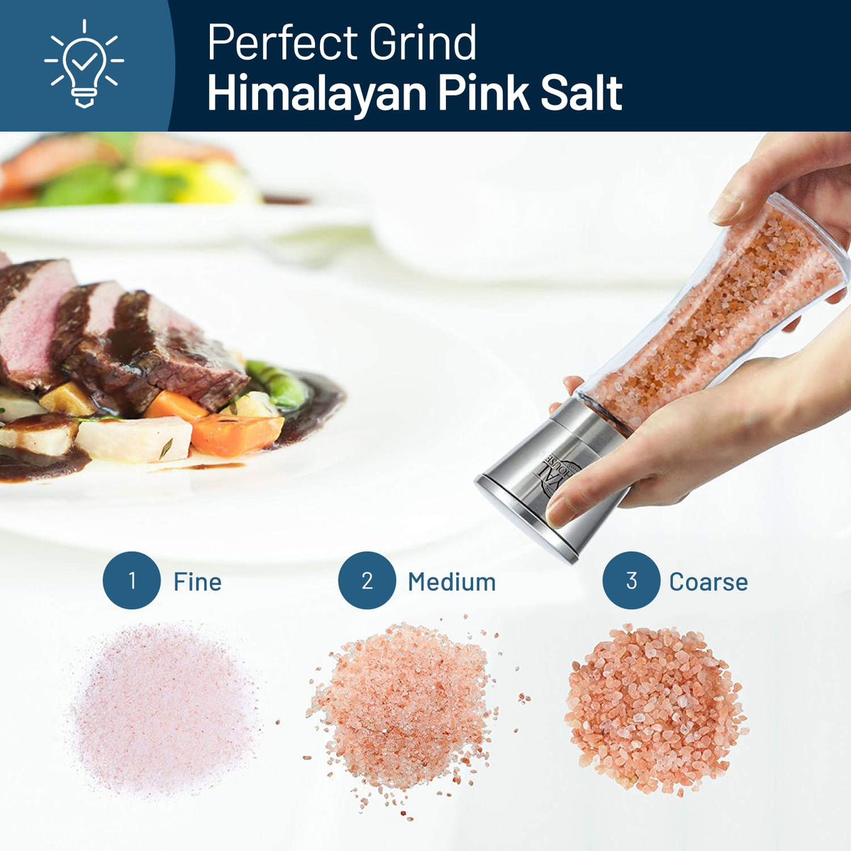 Royal Chef House Himalayan Pink Salt bath-relaxation scene for soothing soaks.