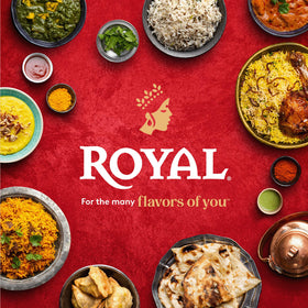 Pearl-white Royal Basmati rice ready to elevate meals