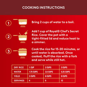 Aromatic Royal Basmati rice ready for curry, stir-fry, or side