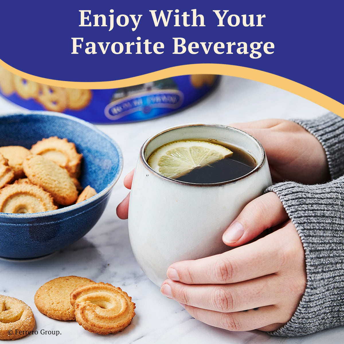 Royal Dansk cookies make a thoughtful gift for gatherings and celebrations.