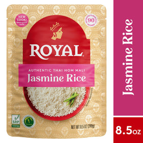 Royal easy-to-prepare rice ready in minutes, streamline meal prep.