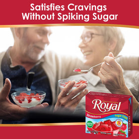 Royal gelatin sugar-free lime cup with tangy profile