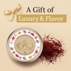 Royal Gold Saffron kitchen drawer spice container ready for everyday cooking