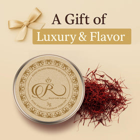 Royal Gold Saffron saffron tea and desserts benefit from rich color and aroma.