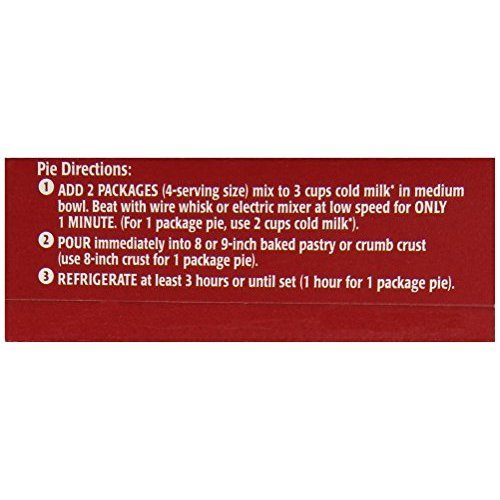 Royal Instant Pudding Banana Cream ingredients mix easily for pies or snacks.