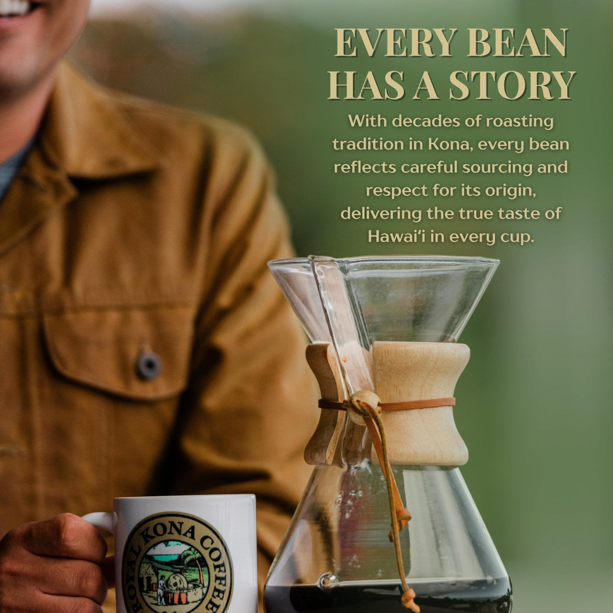 ROYAL KONA ideal for everyday drinking with refined Kona character and approachable balance.