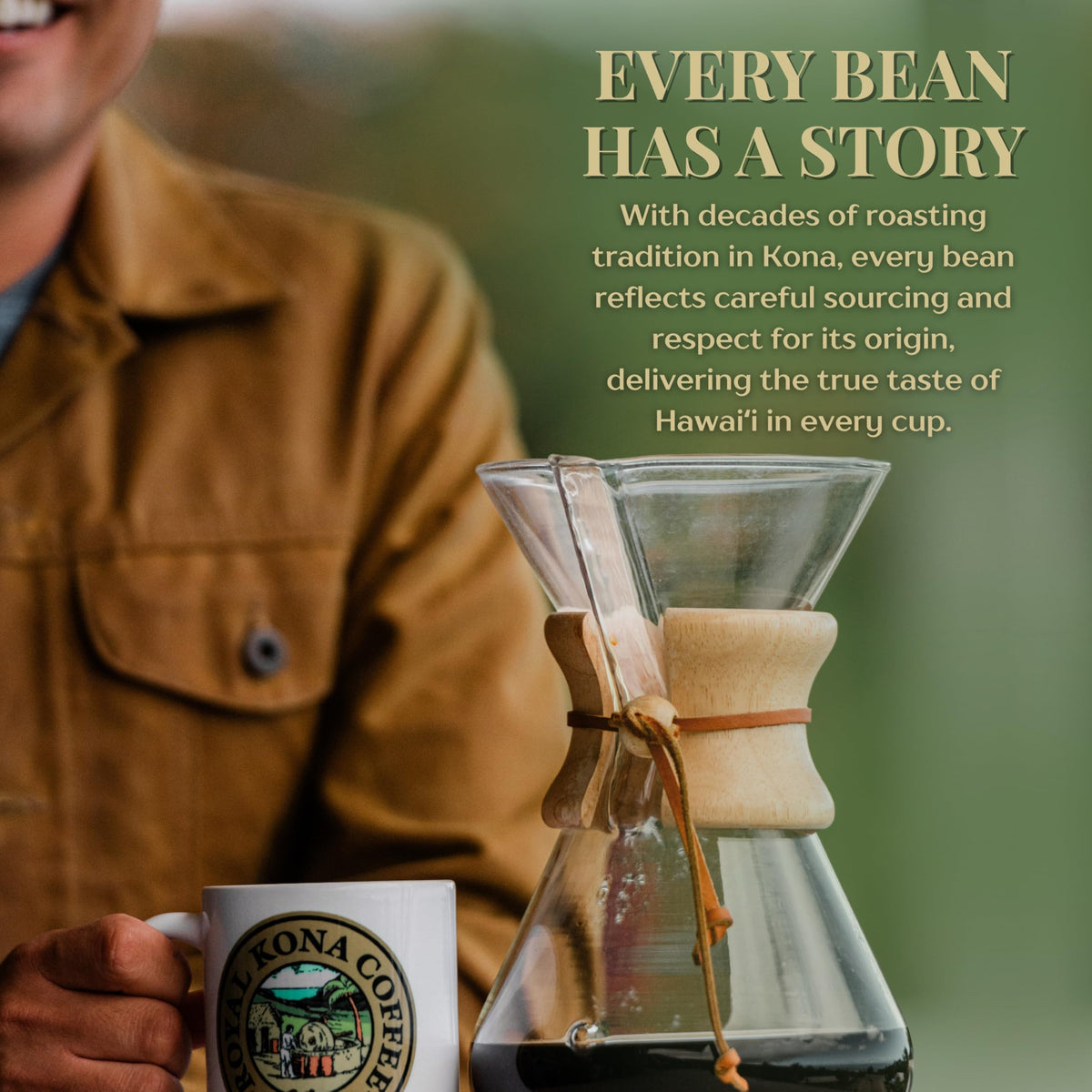 Royal Kona heritage since 1969 underscores premium coffee craft