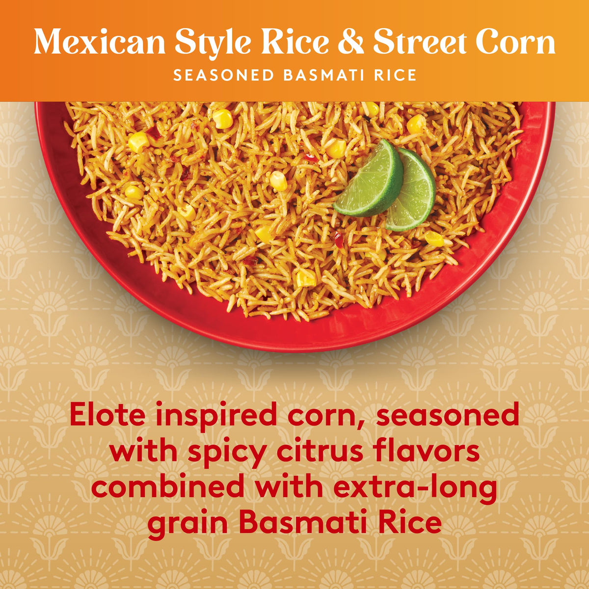 Royal microwavable rice pouch opened to reveal fluffy rice ready to serve