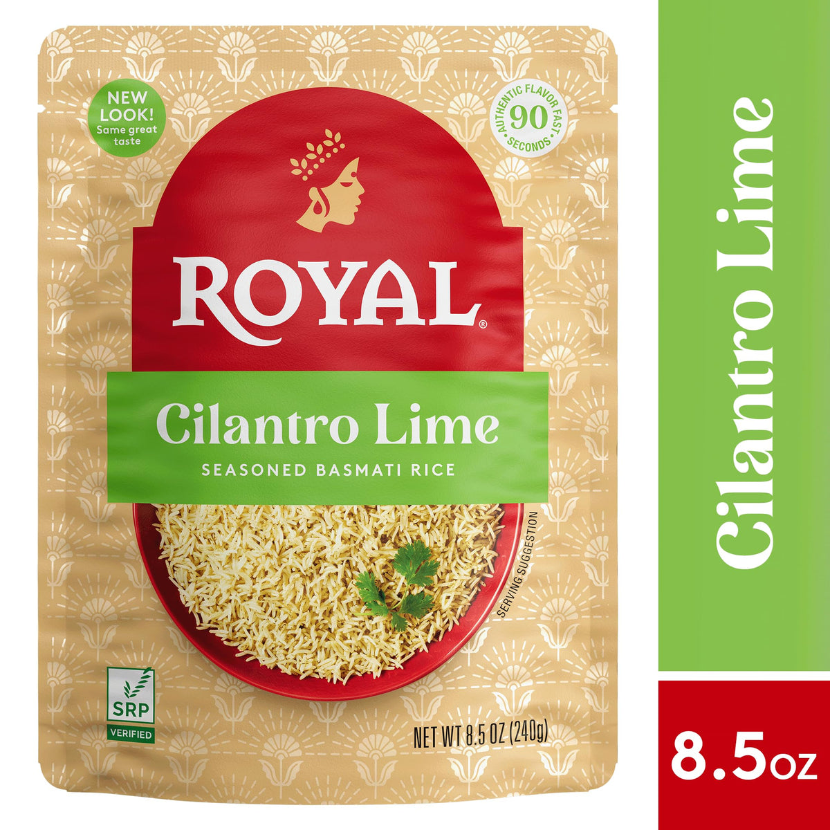 Royal ready-to-heat rice on a kitchen counter suggesting quick weeknight dinners