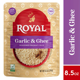 Royal pouch design seals flavors until serving.
