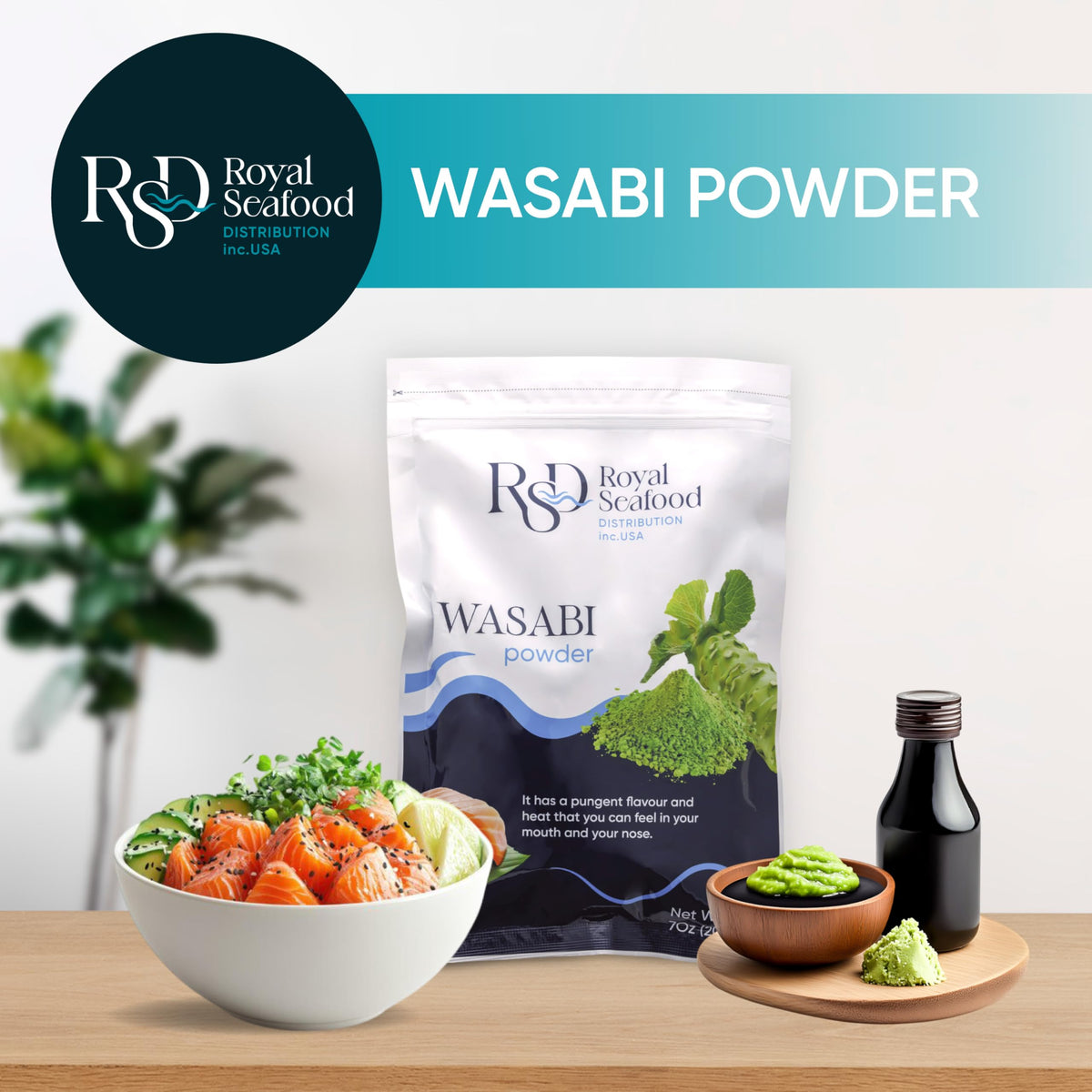 Royal Seafood Distribution versatile spice for poke bowls, dressings, marinades, soups.