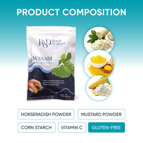Royal Seafood Distribution resealable pouch preserves heat and flavor for later use.