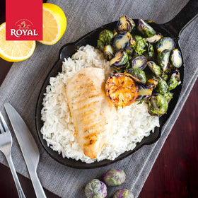 Royal Sella rice with biryani and curry for vibrant, aromatic meals.