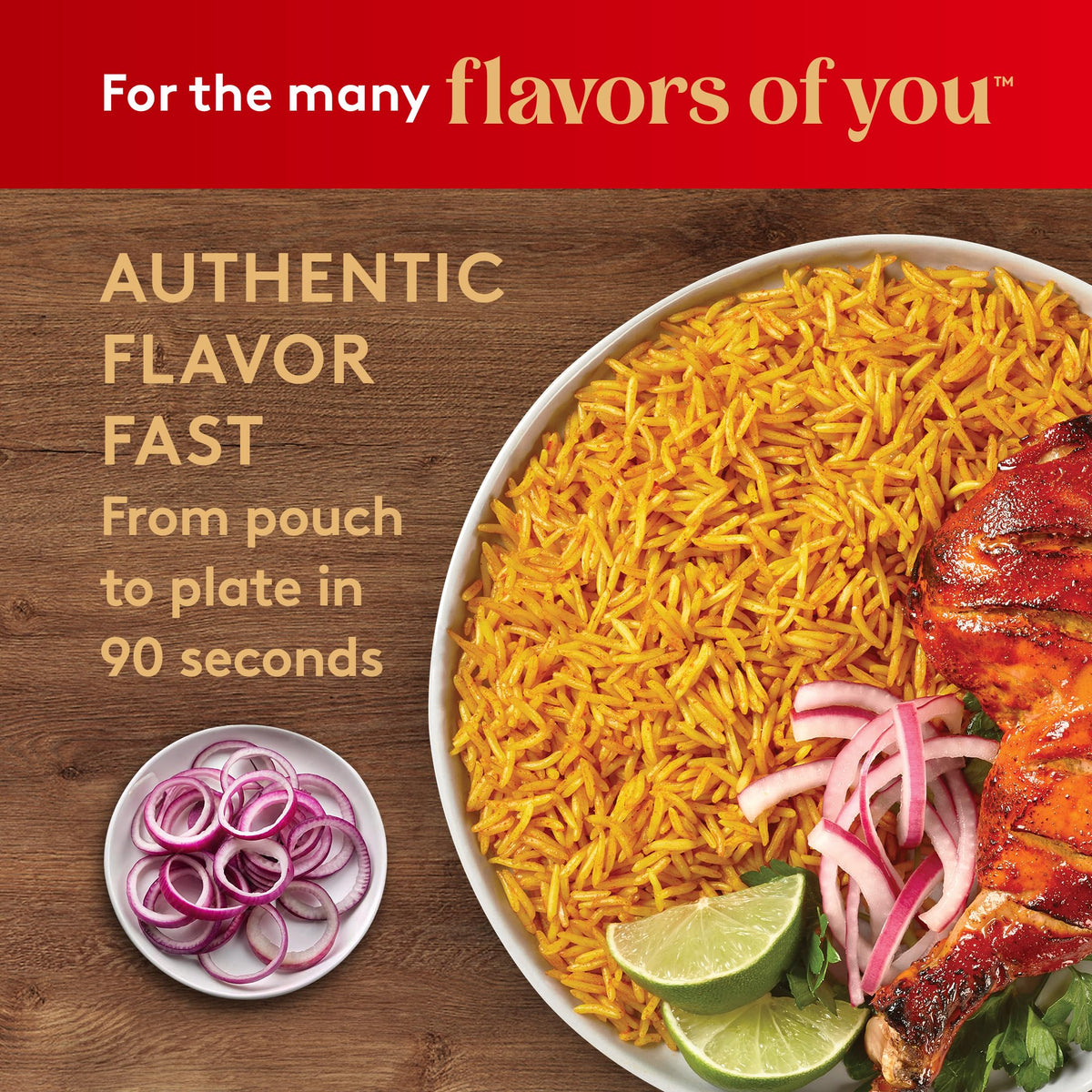Vegan and gluten-free Royal rice label indicating clean ingredients.
