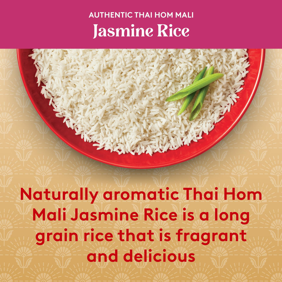 Royal vegan gluten-free organic rice suits plant-based meals.