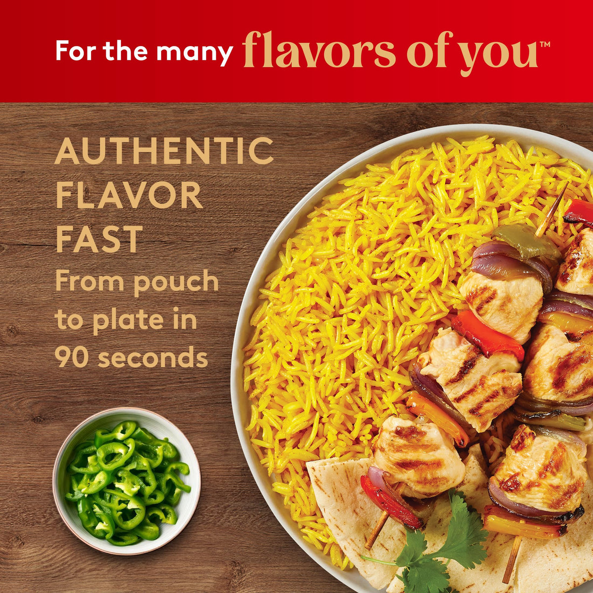 Royal rice is vegetarian, gluten-free, and free from artificial flavors.