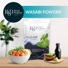 Royal Seafood rsd wasabi powder used as dipping base for sauces