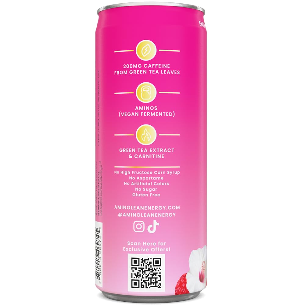 RSP NUTRITION AminoLean Energy Drink vegan formula appealing to plant-based users.