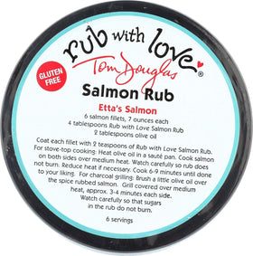 Rub with Love Salmon Rub on steak creates a balanced, smoky crust.