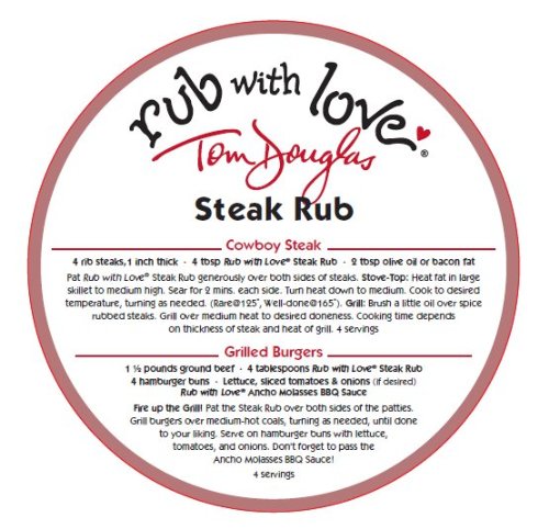 Rub with Love steak rub spice dusting on roasted potatoes enhances savory aroma