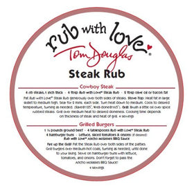 Rub with Love steak rub spice dusting on roasted potatoes enhances savory aroma