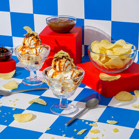 Ruffles dip-friendly chips ready for dips and meals.