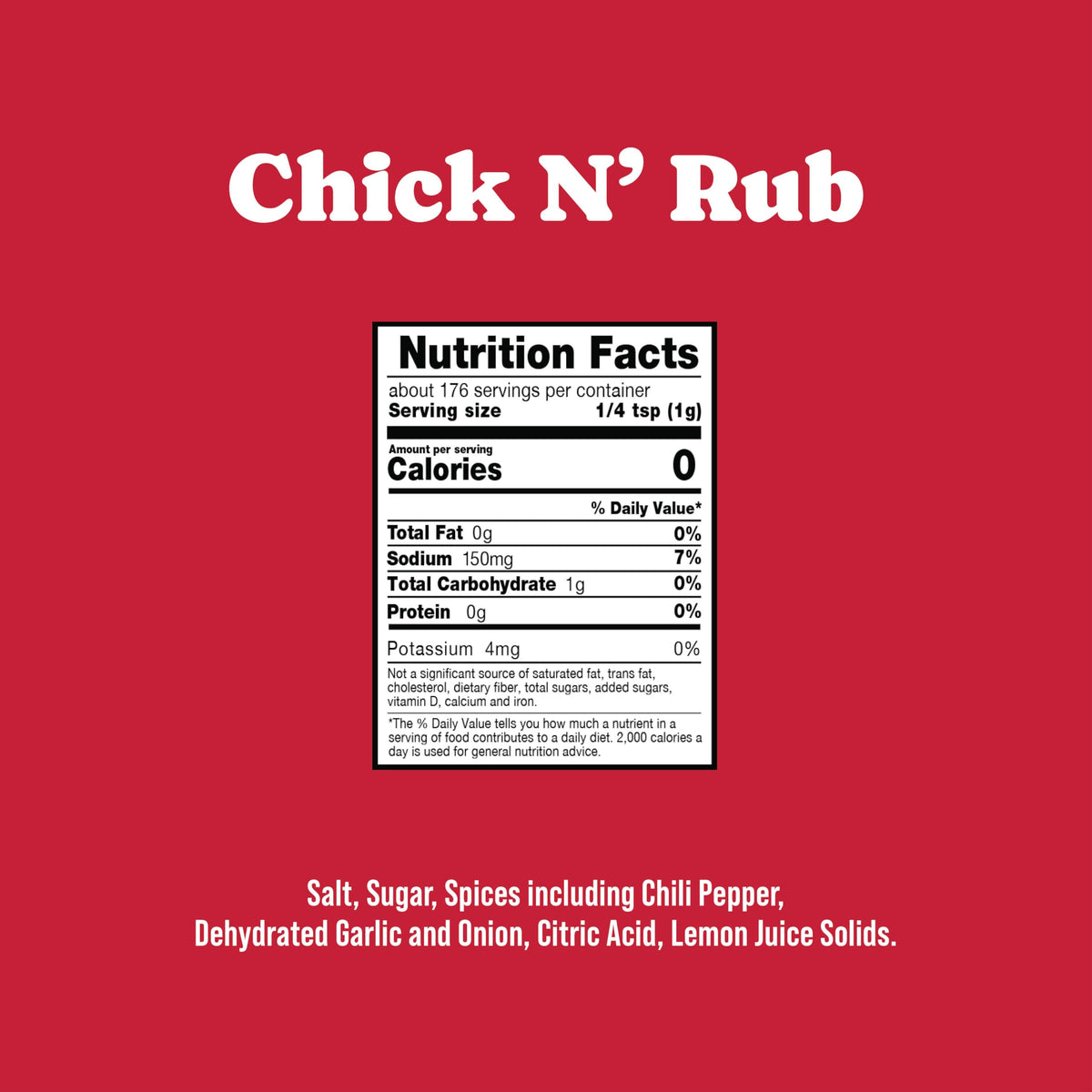Rufus Teague Chick N' Rub on chicken ready for grilling
