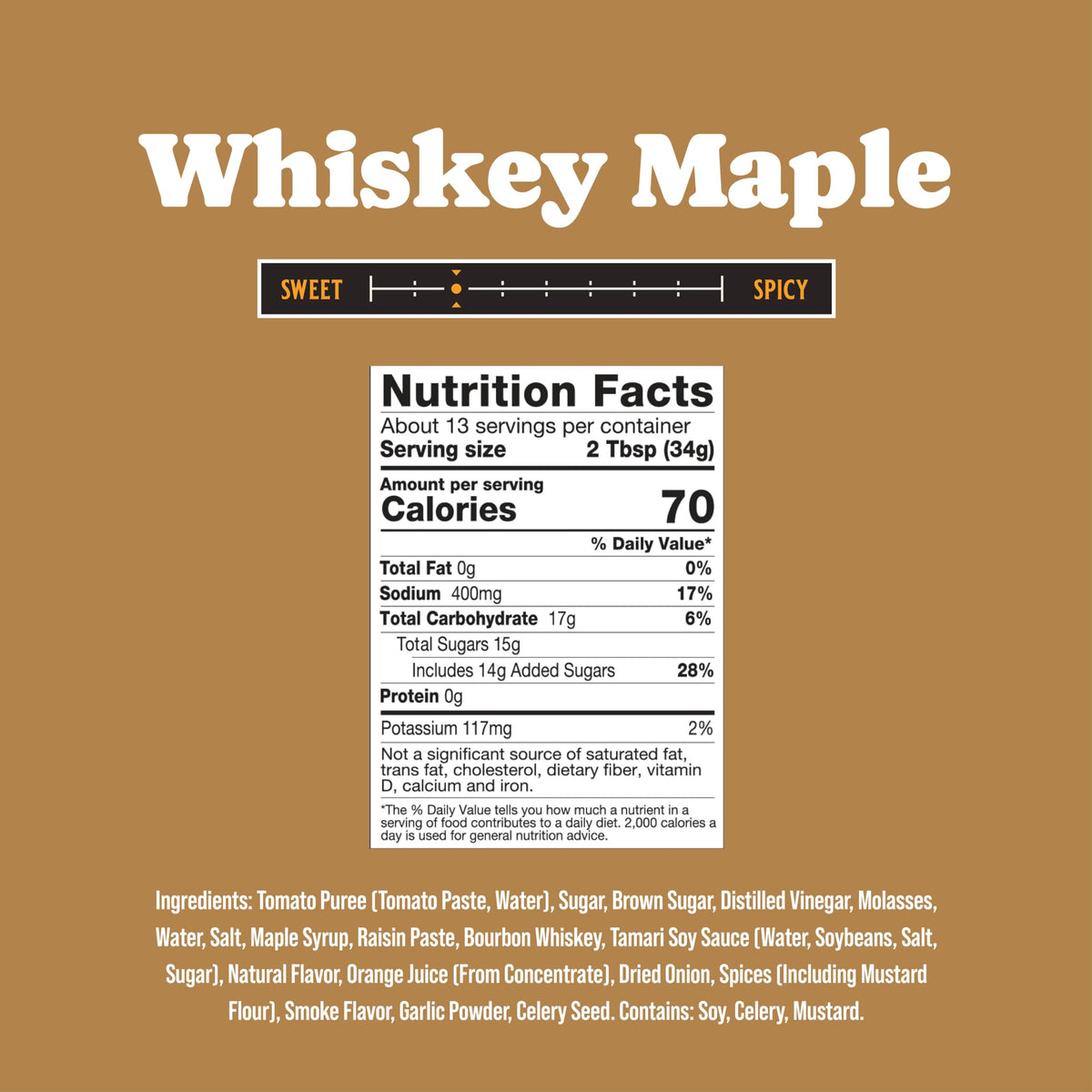 Rufus Teague whiskey maple sauce being poured for a smooth glaze