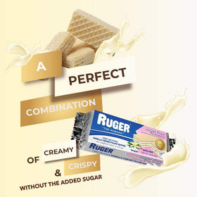 RUGER wafers plated on a dessert tray for celebrations.