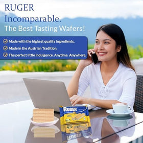 Ruger Wafers 12-pack display highlights easy stocking.