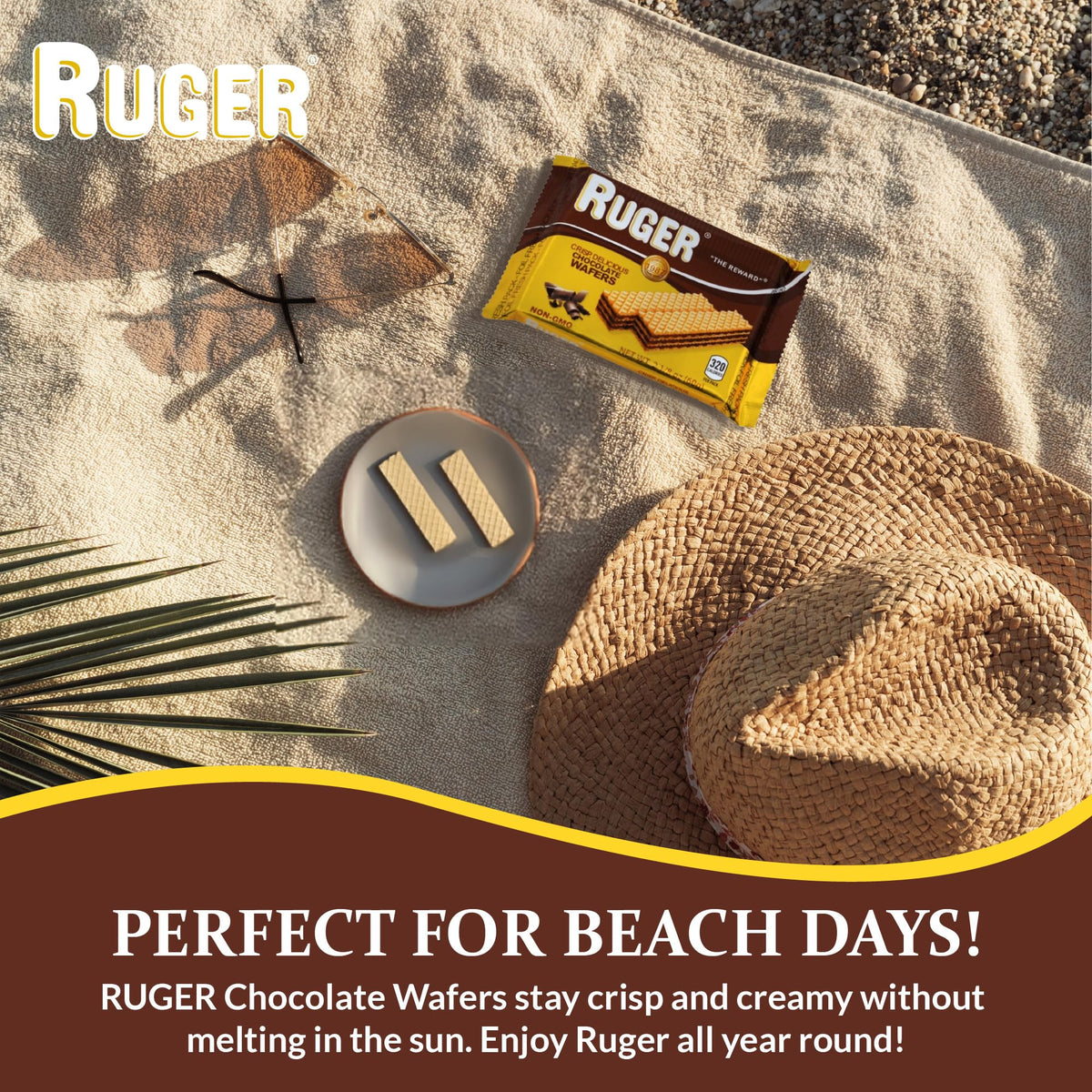 Ruger Wafers 12-pack display for easy stocking and sharing.