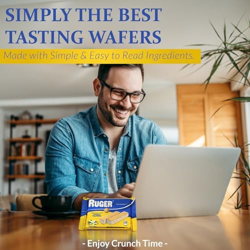 Ruger Wafers non-GMO ingredients badge signals clean flavor.