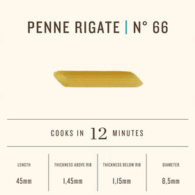 Rummo GF Rigatoni No.50 cooking process demonstrating sauce-holding texture.