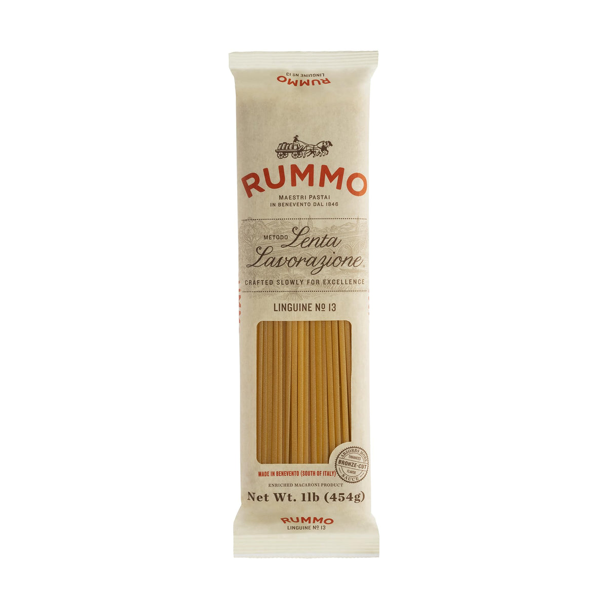 Rummo Linguine N13 dry pasta pack5 ready to cook for quick meals.