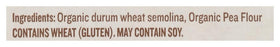 Rummo penne rigate protein organic serving with sauce demonstrates versatile meal ideas.