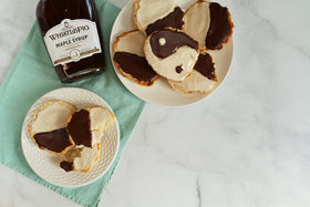 Runamok maple syrup as an ice cream topping enhances desserts