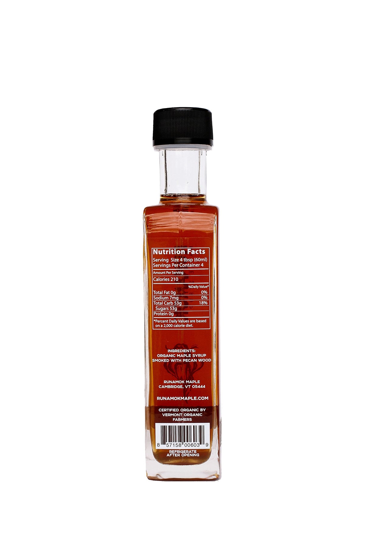 Runamok Smoked Maple Syrup BBQ glaze over meats