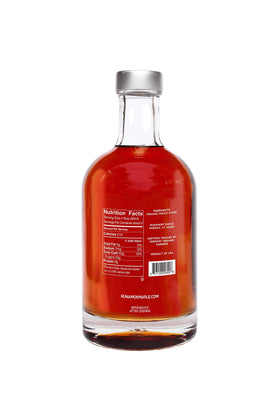Close-up of Runamok Sugarmaker's Cut maple syrup label