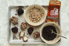 Runamok sustainable facility powered by solar energy supports eco-friendly maple syrup production.