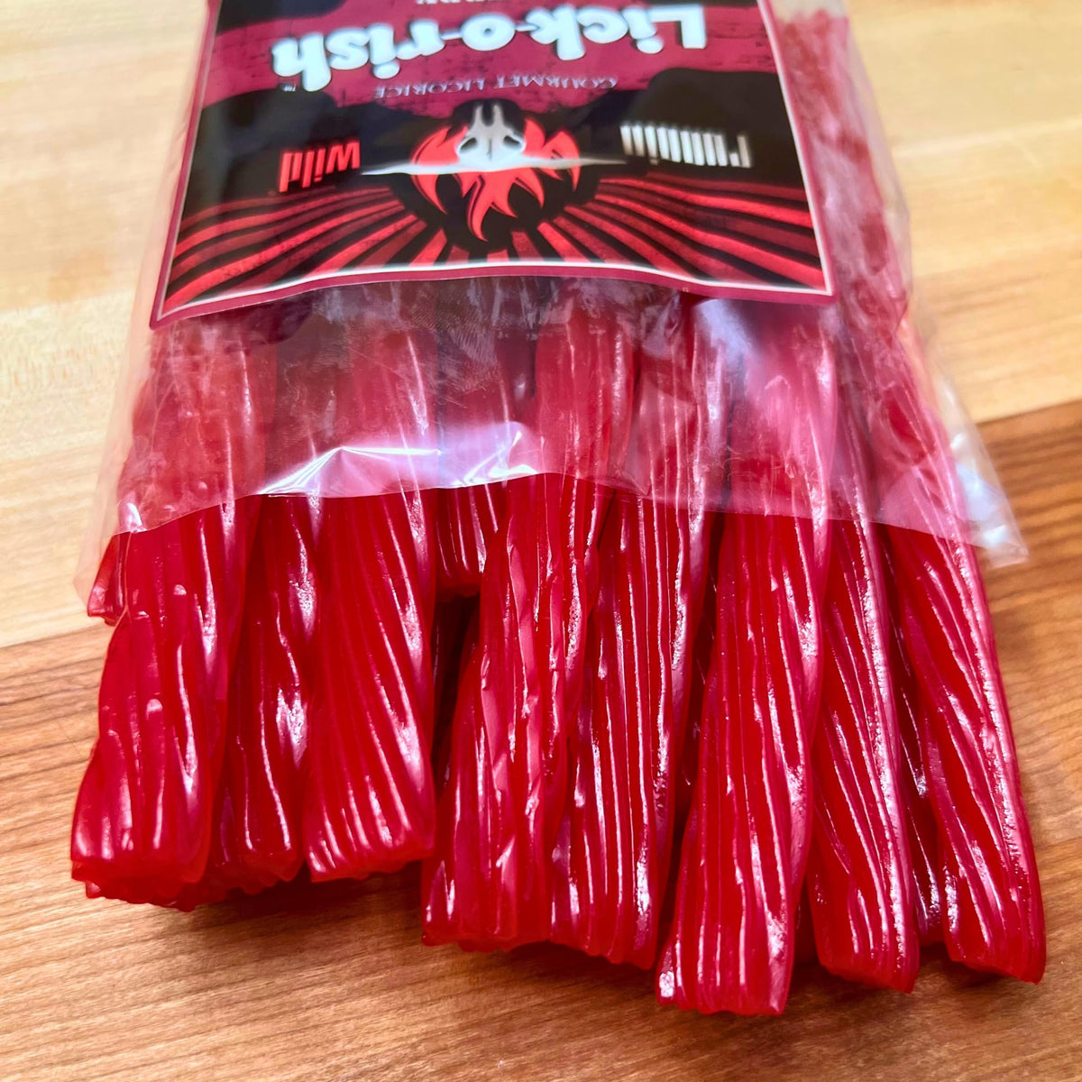 RunninWild Lick-o-Rish family-owned candy brand conveys trusted quality.
