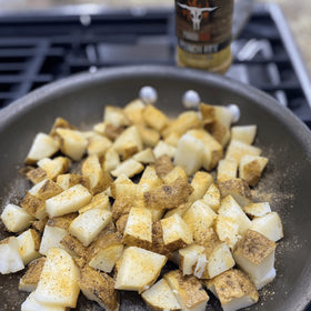 American-made seasoning bottle reflects clean packaging and quality